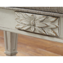 Button Tufted LeBlanc Accent Bench